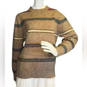 Carl Michaels Vintage Sweater Wool Blend Made In Hong Kong.